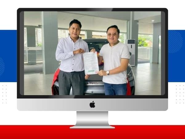 Serah terima unit mobil BYD — Pak Zulkifly