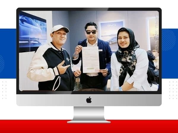Serah terima unit mobil BYD — Ibu Wulandari